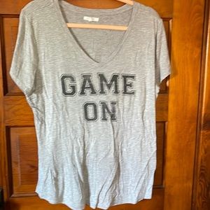 Game on t-shirt